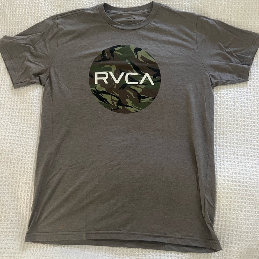 RVCA Large Men’s Gray Shirt